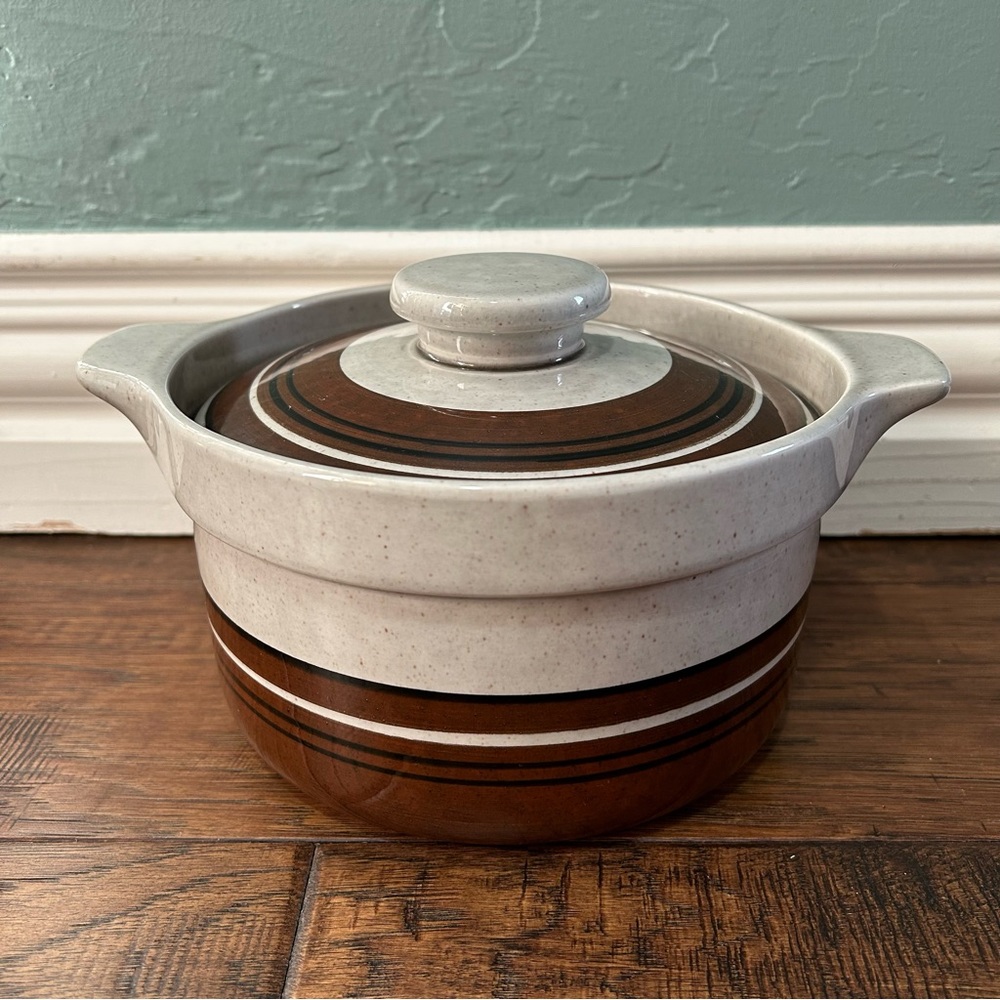 ISOLDE by Rorstrand of Sweden Covered Casserole Dish Serveware Pottery Vintage